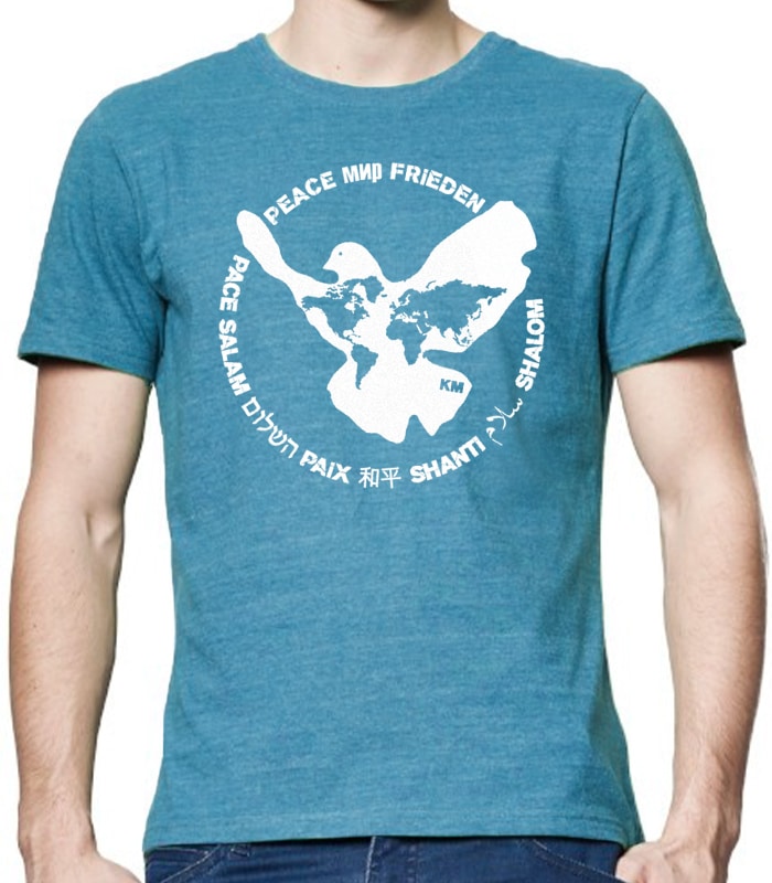 PEACE Shirt Classic (100% Fair & Bio) & 100% recycelt