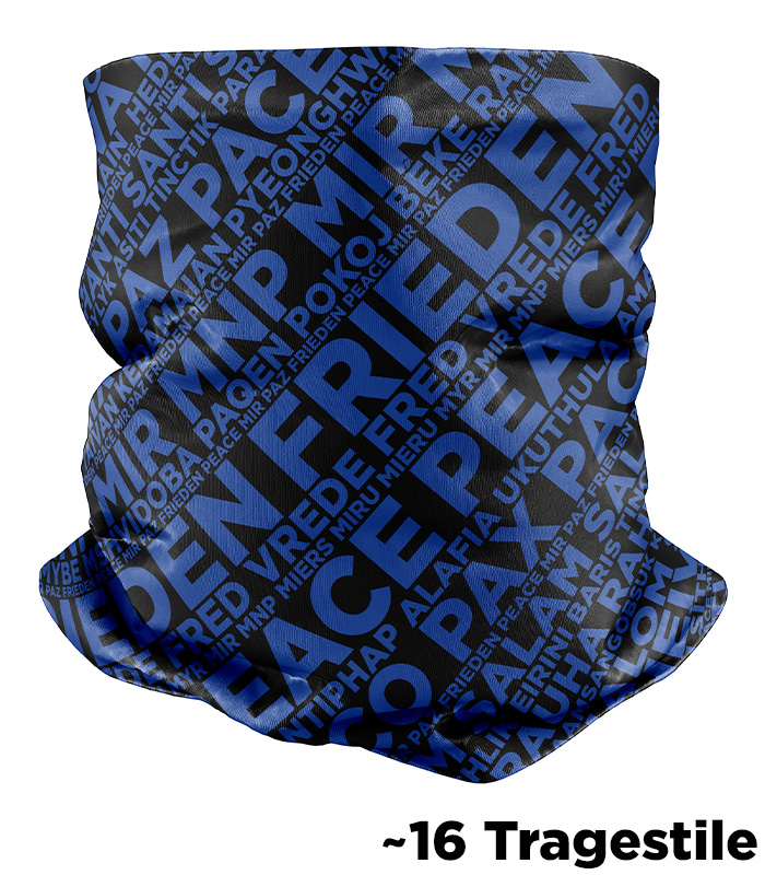 Schlauchschal - Blue Peace